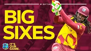 🔥 OUT THE GROUND! | Huge Sixes By West Indies Batsmen | Gayle, Pooran, Hetmyer and More...