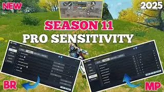 *New* Best PRO Sensitivity Settings in CODM! (Season 11) | codm br settings | call of duty mobile 