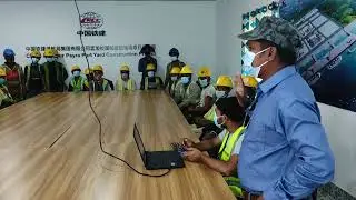 Safety Meeting On The Construction Site #construction #safety
