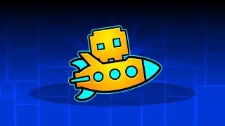 Самый первый созданый мной level в geometry dash