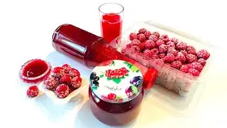 Малина на зиму / raspberries for winter