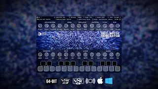 VHS Noise Generator VST VST3 AU plugin