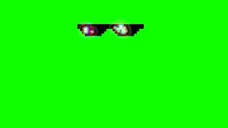 Thug Life Glasses Effect [Green Screen] No copyright
