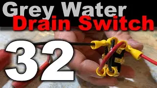 RAM PROMASTER VAN BUILD – Grey Water Drain Switch
