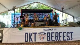 Kalifornia Krauts playing, Dancing Lake Arrowhead Oktoberfest 2023