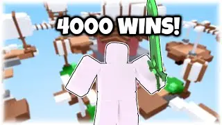 My 4000th Win in Roblox Bedwars