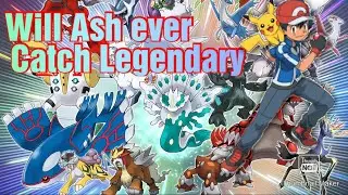 Will Ash ever catch legendary Pokemon 🤔
