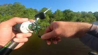 Summertime bass Fishing