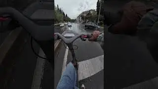Yağmurlu Bir İstanbul Sabahı Elektrikli Scooter Sürüşü (Üsküdar - Kadıköy)