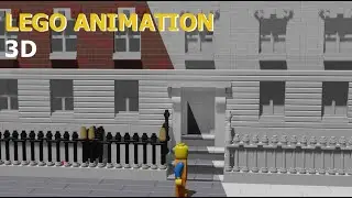 Animation LEGO 3D - Timelapse (Blender)