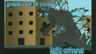 godzilla 2019 remodel(kaiju universe) ataques