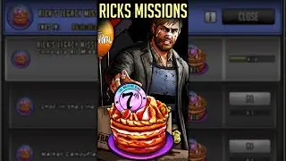 Ricks Legacy Missions! Quick Guide - The Walking Dead: Road to Survival 7 Ways Out / Anniversary