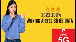 100% Working Method 2023 Airtel Free 60 GB DATA | 10 GB DATA | 2 GB DATA