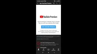 youtube premium 3 months for 10 rupees for gpay