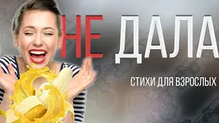 Не дала ЮМОРИСТИЧЕСКИЕ СТИХИ ДЛЯ ВЗРОСЛЫХ СМЕШНЫЕ ВЕСЕЛЫЕ СТИХИ