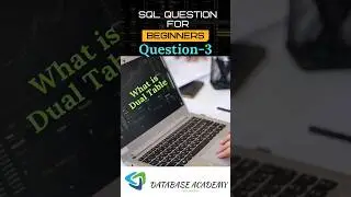 What is Dual Table ? #sqlserver #programming #oraclesql #interview #sql #sqlinterviewquestions