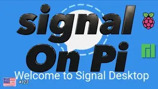 Try the official version of signal-desktop on RaspberryPi.