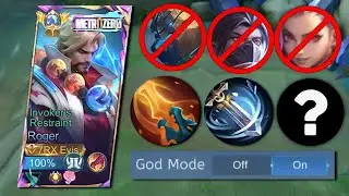 THIS ROGER BEST BUILD AND EMBLEM TOTALLY DESTROY META ENEMY!!💀 (100% BROKEN) | MLBB