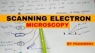 Scanning electron microscopy | SEM | Principle | mechanism
