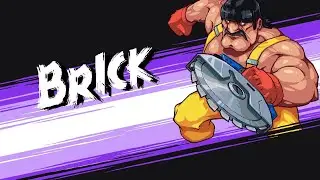 Karate Survivor- boss fight: Construction Site Brick