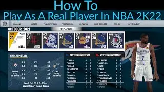 How To Play NBA 2K22 Mycareer As A Real Player