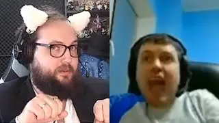 Бэбэй мяукает на Папича