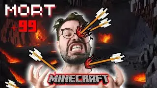 Je suis mort au moins 100 FOIS !!! (MINECRAFT)