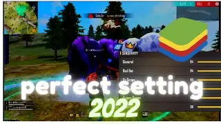 Bluestacks free fire setting | Perfect Sensitivity | Key mapping 2021 | Only red numbers trick ✔