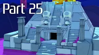 Part 25: Paper Mario: The Origami King Let's Play (Switch) Exploring Temple of Shrooms