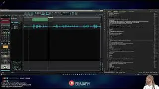 B1NARY Work:  Audio Cut Prep for game. #unity #va #B1NARY #vtuber
