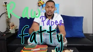 How to Roll a Raw Paper Fatty ( Roll a Fat Joint ) Tutorial, Rolling Papers