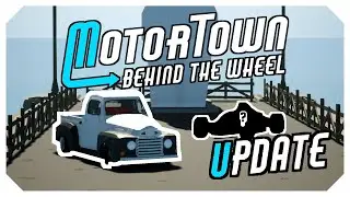 New insanely fun update in MotorTown! Drifting with wheel cam and racing in a ______ race car!