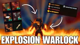 INSANE +150 POWER Explosion Warlock Build | Arcane Odyssey