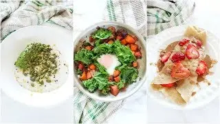 Healthy Breakfast Recipes that taste GOOD | paleo breakfast