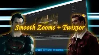 Smooth Zoom + Twixtor Tutorial | After Effects