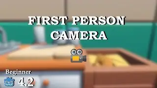 Simple first person camera  - Learn Godot 4 3D - no talking