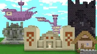 Minecraft: TODAS AS ESTRUTURAS DO MINECRAFT DÃO SPAWN TODA HORA!