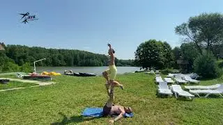 Reverse Maria - Reverse F2F (SlAcro) Акройога в Калуге)