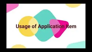 Usage of Application Item in Oracle APEX | Ontoor Concepts #4