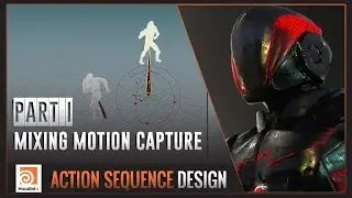 SideFX Houdini : Action Sequence Design - Part1 - Mixing motion capture