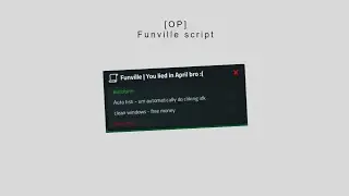 [OP] FUNVILLE SCRIPT OVERPOWERED (COMPATIBLE WITH ARCEUS X, FLUXUS, HYDROGEN)