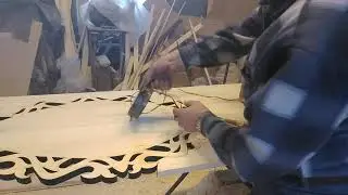 Резьба нихромом или вентилятор наоборот.
