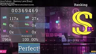 Memory Lane - AcesToAces [Easy] [Osu!] DT HR SS