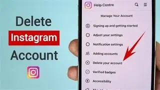 (Hindi) INSTAGRAM account कैसे Delete करें ? | Technical Singh ji
