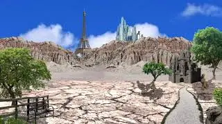 Beautiful matte painting in kine master