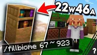 Обзор снапшота 22w46a | Майнкрафт 1.20