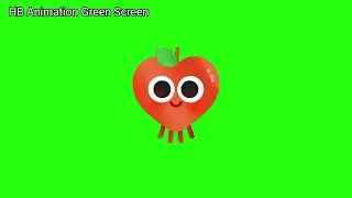 Apple 🍎 Animation Green Screen