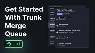 Merging Your First PR with Trunk Merge Queue