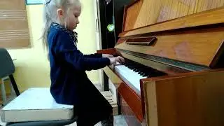 Леонова Маргарита И С Бах Полонез соль минор,7лет,1кл