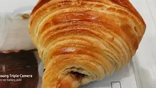 воздушный слоистый КУРАССАНЫ с начинкой  дрожжевое слоеное тесто